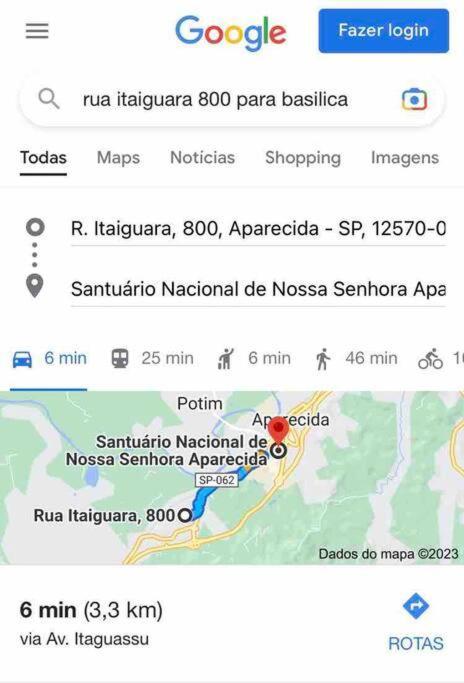 Casa S Benedito Familiar -6Min Basilica Aparecida Aparecida  Exteriör bild